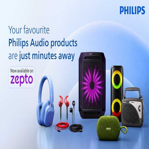 Philips Audio debuts on JioMart and Zepto, expands into quick commerce
