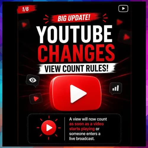 YouTube Changes View-Counting Rules for Videos