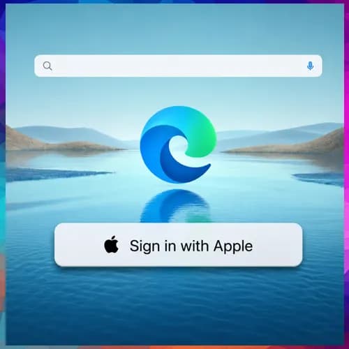Microsoft Edge may soon support Apple Account sign-in