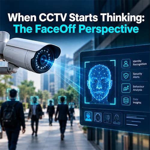 When CCTV Starts Thinking: The FaceOff Perspective