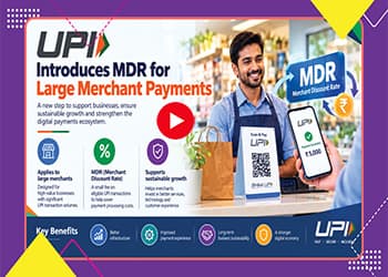 UPI Introduces MDR for Large Merchant Payments