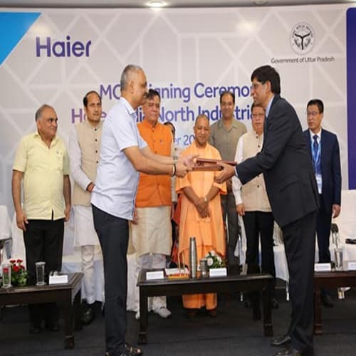 Haier signs MoU with UP Government for second Industrial Park