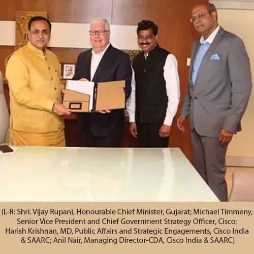 Cisco expands its partnership with Gujarat Government on skill development