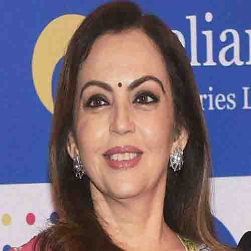 Nita Ambani dedicates Dhirubhai Ambani Square at the Jio World Centre to Mumbai