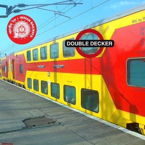 UDAY Express - Indian Railways new luxury Double-Decker AC train ready for roll-out : Here are the Details You should Know about...!