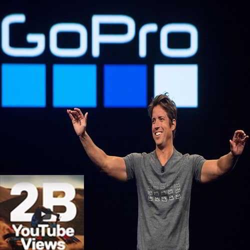 GoPro's YouTube Channel speeds up to two billion views
