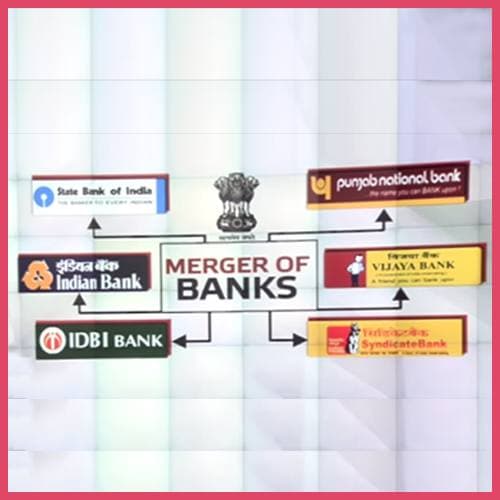 Struggling banks to get merge of PSBs, Bringing Down Their Number To 12