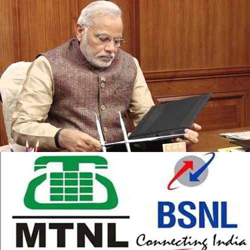 BSNL and MTNL to get merged for revival