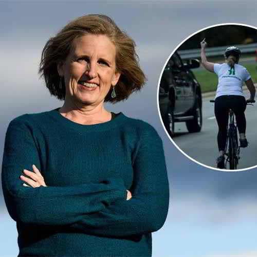 The cyclist who flipped off Trump's Motorcade wins a Virginia Election
