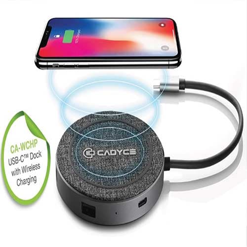 USB-C Dock with Wireless ChargingÂ
