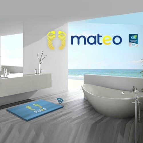 Mateo’s smart bathroom mat for ‘Bathroom of the future’