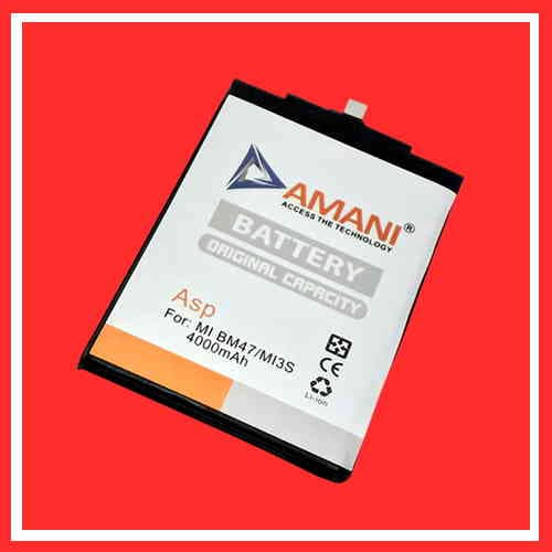 AMANI introduces 4000mAh mobile battery for MI handsets