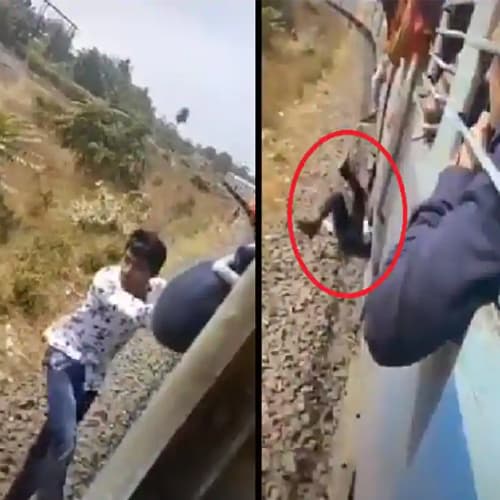 Man fell off running train shooting for Tik Tok, RM says†Follow the Rulesâ€