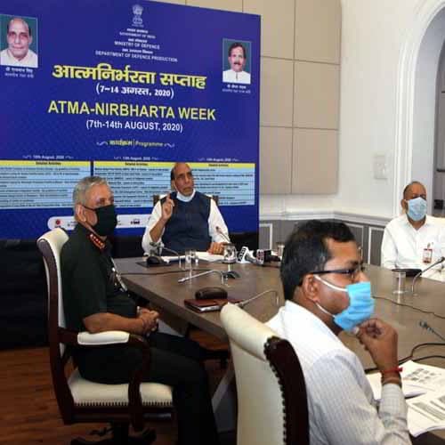 Raksha Mantri Rajnath Singh launches BEL's product - a part of Atmanirbhar Bharat initiative