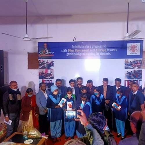 STEPapp with the Bihar Government to support Girl child Education