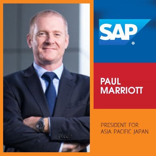 SAP chairs Paul Marriott as President for Asia Pacific Japan