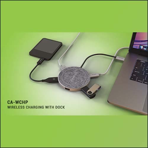 Cadyce unveils a plethora of advanced features in its CA-WCHP wireless charging dock