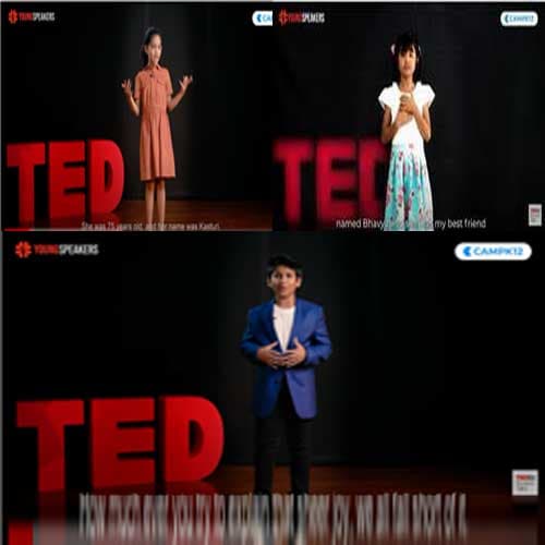 Camp K12, the global online school of the future, empowers students to become future-ready with TED-Ed Student talks
