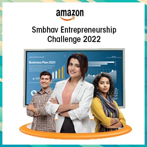Amazon announces Smbhav Entrepreneurship Challenge 2022