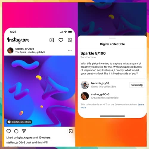 Instagram to start testing NFTs