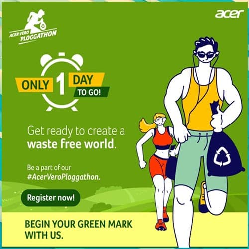 Acer India supports recycling and non-littering through “Acer Vero Ploggathonâ€