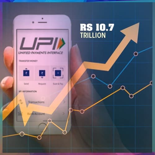 NPCI data reveals UPI transactions reaches Rs 10.7 trillion in August