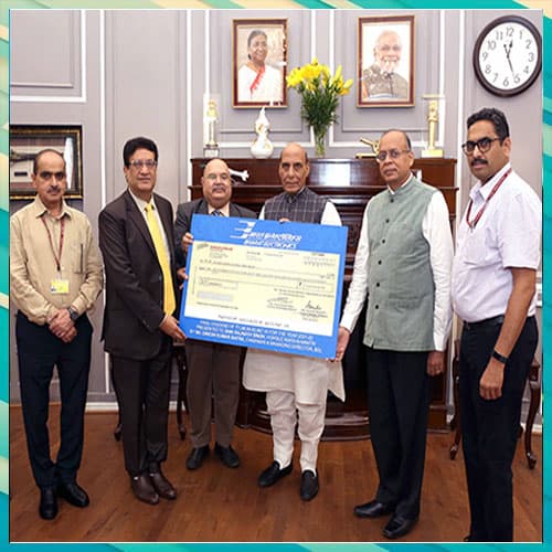 BEL hands over Rs 186.89 Crore Final Dividend to Government