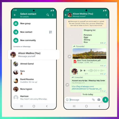 WhatsApp to soon roll out ‘Message Yourself’ feature to Windows users