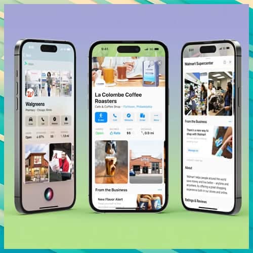 Apple brings Business Connect, a free tool that allows businesses to claim location place cards and customize key information