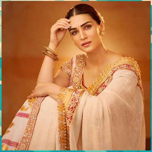Video of Kriti Sanon sitting on floor at Adipurush trailer launch goes viral