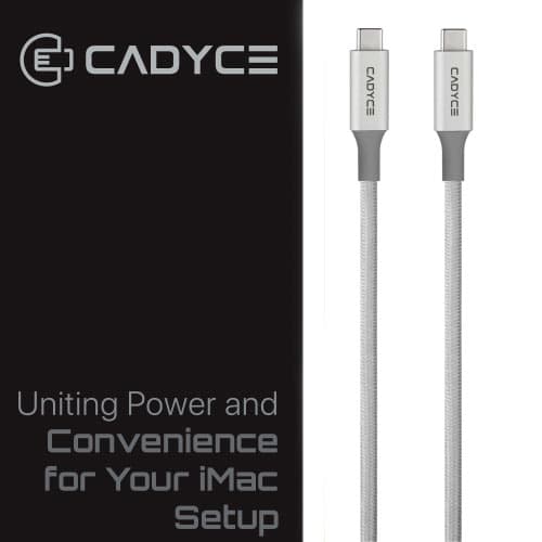 CADYCE introduces USB4 USB-C to USB-C Cable - CA-U4C2C(0.8m)Â 