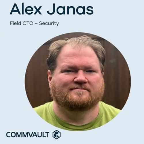 Commvault names Alex Janas as Field CTO, Security