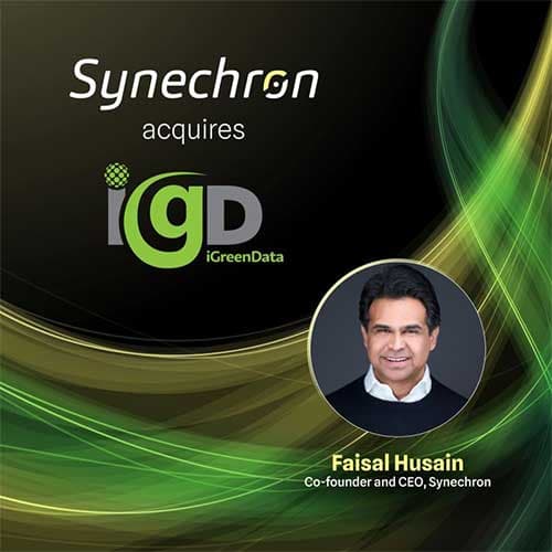 Synechron announces acquisition of iGreenData