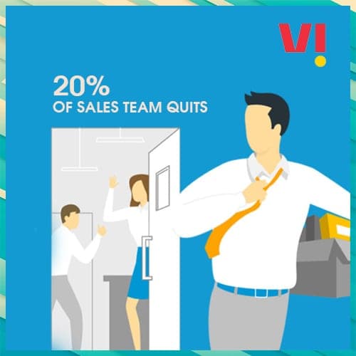 Vodafone Ideaâ��s 20% of sales team quits: Repor