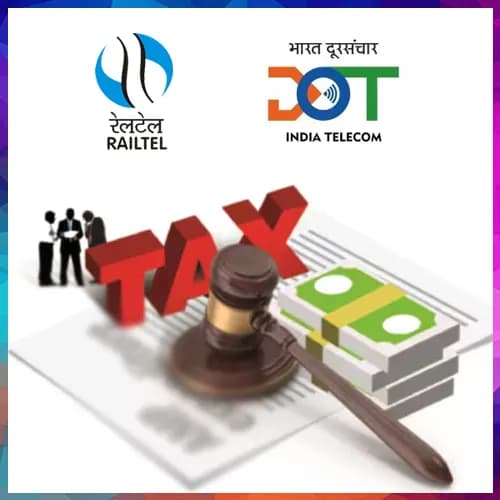 Government Settles â‚¹1,553 Crore Tax Dispute Between RailTel and DoT
