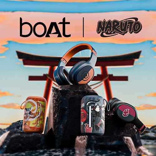 boAt unveils Naruto-inspired headphones and speaker for Anime fans