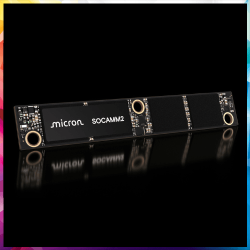 Micron unveils 192GB SOCAMM2 modules to boost power efficiency in AI data centers