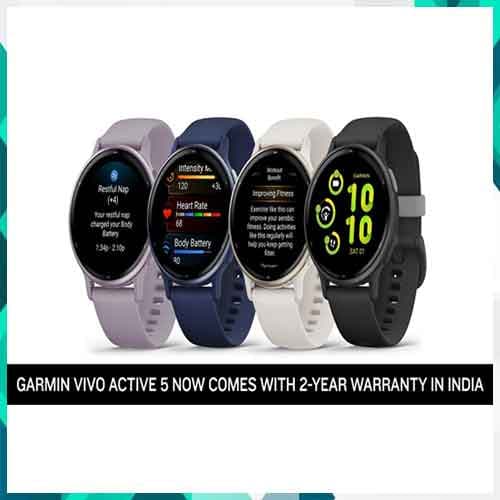 Garmin Vivoactive 5 now comes with 2-year warranty in India