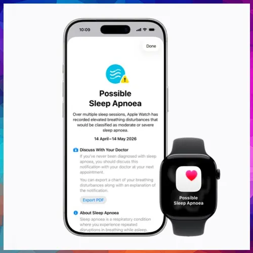 Apple brings sleep apnoea detection and hearing test features to India