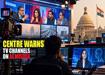 Centre Warns TV Channels on AI Misuse