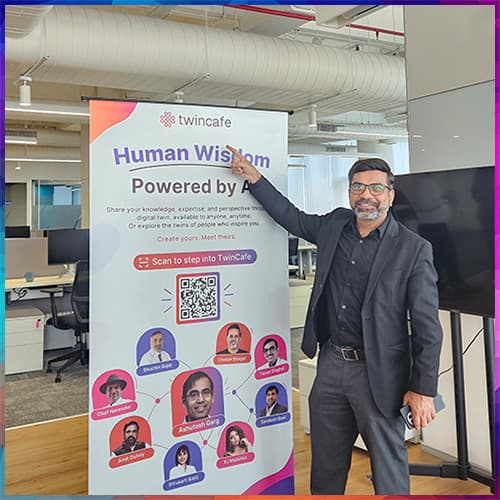 Amit Dubey, national security expert and author, joins TwinCafe as mentor and cybersecurity advisor