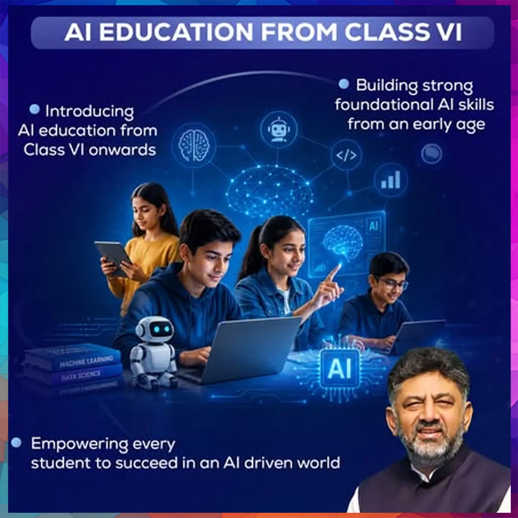 Karnataka to introduce AI training in government schools from Class 6