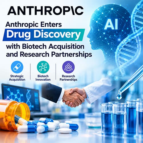 Anthropic enters drug discovery with biotech acquisition and research partnerships