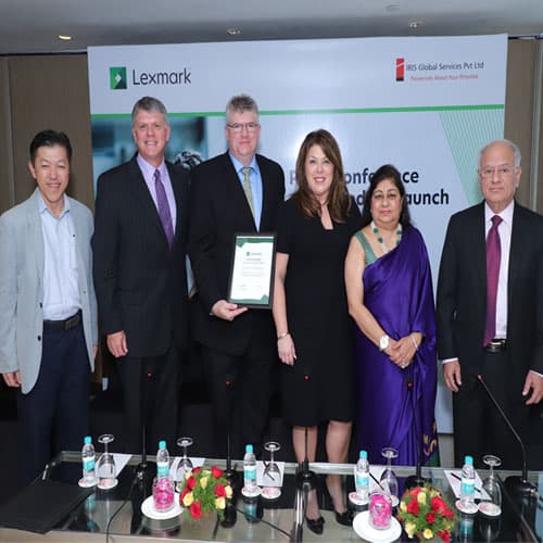 Lexmark appoints Iris Global as their Distribution Partner