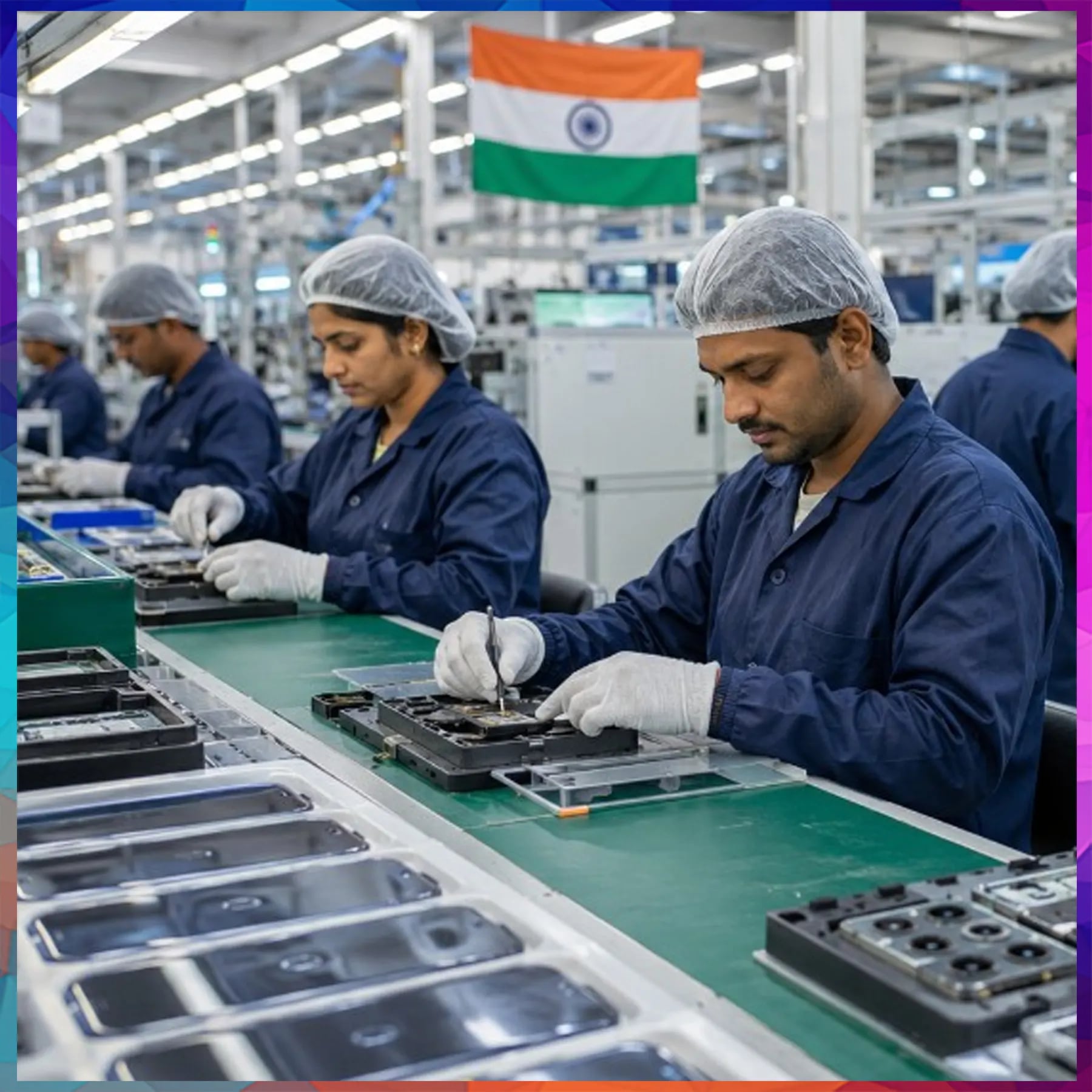India's Mobile Manufacturing Push Creates 12 Lakh Jobs