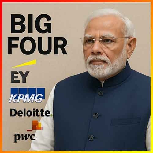 Indian Government Its Own 'Big Four' to Challenge Global Consultancy Dominance