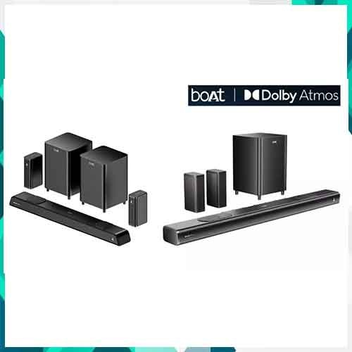 boAt elevates home entertainment with Dolby Atmos-enabled Aavante Prime soundbars
