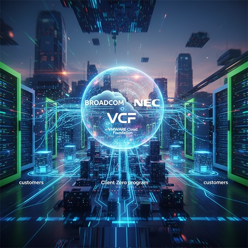 Broadcom with NEC to drive modern private cloud with VMware Cloud Foundation