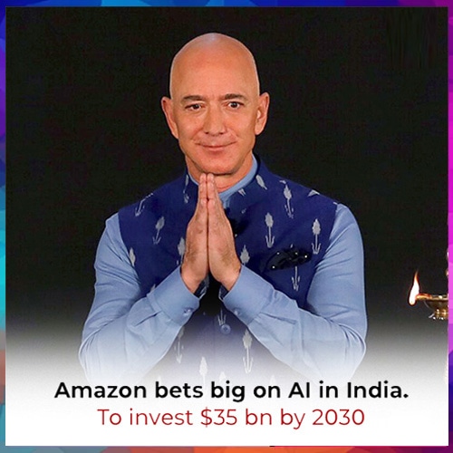 Amazon to invest $35 Billion in India by 2030 to Boost AI, Jobs and Exports