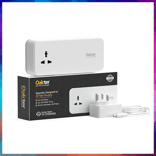 Oakter unveils upgraded mini UPS with lightweight design for seamless AirFiber Connectivity